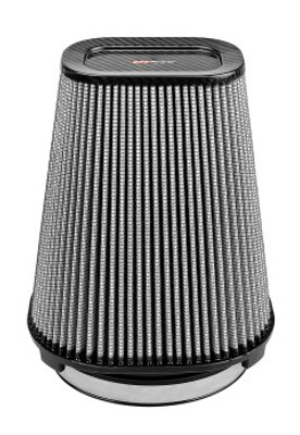 aFe MagnumFLOW Pro Dry S Air Filter (7.5x5.5in) F x (9x7in) B x (5.75x3.75in) T (Carbon) x 10in H 21-90110-CF