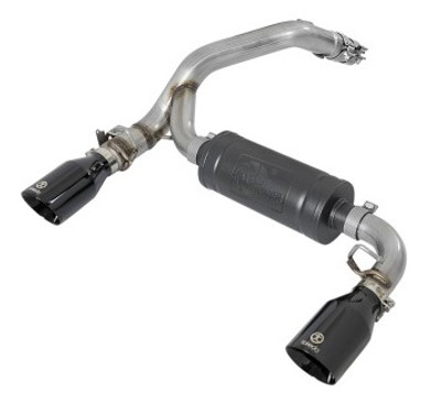 aFe Takeda 3in 304 SS Axle-Back Exhaust System w/ Black Tip 16-18 Ford Focus RS 2.3L (t) 49-33104-B aFe Takeda 3in 304 SS Axle-Back Exhaust System w/ Black Tip 16-18 Ford Focus RS 2.3L (t) 49-33104-B