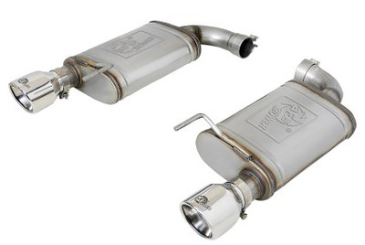 aFe MACH Force-Xp SS Axle Back Exhaust w/Polished Tips 15-17 Ford Mustang GT V8-5.0L 49-43105-P aFe MACH Force-Xp SS Axle Back Exhaust w/Polished Tips 15-17 Ford Mustang GT V8-5.0L 49-43105-P