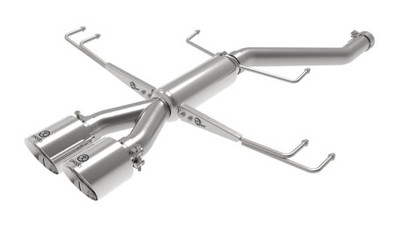 aFe Takeda 2.5in 304SS Axle-Back Exhaust System 17-19 Honda Civic Type R L4-2.0L (t) - Polished Tip 49-36626-P aFe Takeda 2.5in 304SS Axle-Back Exhaust System 17-19 Honda Civic Type R L4-2.0L (t) - Polished Tip 49-36626-P