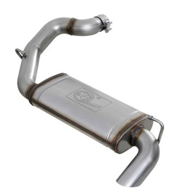 aFe MACH Force-Xp Hi-Tuck 3in 409 SS 18-20 Jeep Wrangler JL 2.0/3.6 Axle-Back Exhaust 49-48080 aFe MACH Force-Xp Hi-Tuck 3in 409 SS 18-20 Jeep Wrangler JL 2.0/3.6 Axle-Back Exhaust 49-48080