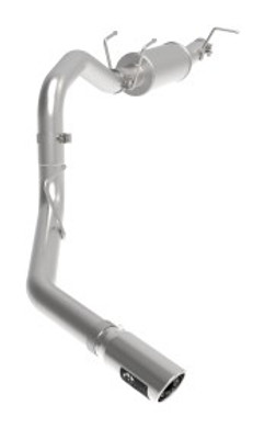 aFe Apollo GT Series 3-1/2in 409 SS Axle-Back Exhaust 17-20 Ford F-250/F-350 w/ Polished Tips 49-43116-P aFe Apollo GT Series 3-1/2in 409 SS Axle-Back Exhaust 17-20 Ford F-250/F-350 w/ Polished Tips 49-43116-P