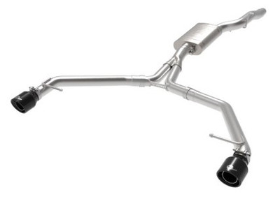 afe MACH Force-Xp 13-16 Audi Allroad L4 SS Axle-Back Exhaust w/ Black Tips 49-36437-B afe MACH Force-Xp 13-16 Audi Allroad L4 SS Axle-Back Exhaust w/ Black Tips 49-36437-B