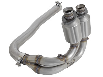 aFe Power Direct Fit Catalytic Converter Replacements Front 04-06 Jeep Wrangler (TJ/LJ) I6-4.0L 47-48003 aFe Power Direct Fit Catalytic Converter Replacements Front 04-06 Jeep Wrangler (TJ/LJ) I6-4.0L 47-48003