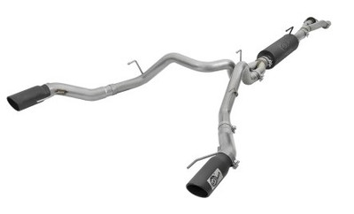 aFe MACH Force-Xp 3in to 3-1/2in 304 SS Cat-Back Exhaust w/Black Tip 17-18 Ford F-150 Raptor V6 3.5L 49-33094-B aFe MACH Force-Xp 3in to 3-1/2in 304 SS Cat-Back Exhaust w/Black Tip 17-18 Ford F-150 Raptor V6 3.5L 49-33094-B