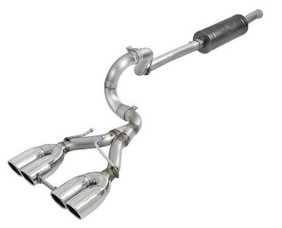 aFe Rebel Series 2.5in. 304 SS C/B Exhaust System 2018 Jeep Wrangler (JL) V6-3.6L - Polished Tip 49-38071-P aFe Rebel Series 2.5in. 304 SS C/B Exhaust System 2018 Jeep Wrangler (JL) V6-3.6L - Polished Tip 49-38071-P