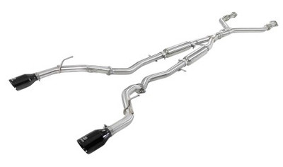 aFe Takeda 2.5in 304 SS Cat-Back Exhaust System w/ Black Tips 16-18 Infiniti Q50 V6-3.0L (tt) 49-36132NM-B aFe Takeda 2.5in 304 SS Cat-Back Exhaust System w/ Black Tips 16-18 Infiniti Q50 V6-3.0L (tt) 49-36132NM-B