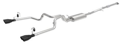 aFe Vulcan Series 3-2.5in 304SS Exhaust Cat-Back w/Blk Tips 2019 GM Silverado/Sierra 1500 L4-2.7L(t) 49-34110-B aFe Vulcan Series 3-2.5in 304SS Exhaust Cat-Back w/Blk Tips 2019 GM Silverado/Sierra 1500 L4-2.7L(t) 49-34110-B