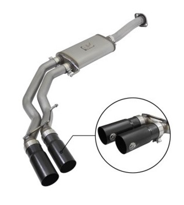 aFe Rebel Exhausts 3in SS Cat-Back 15-16 Ford F-150 EcoBoost V6 2.7/3.5L V8 5.0L w/ Black Tips 49-43081-B aFe Rebel Exhausts 3in SS Cat-Back 15-16 Ford F-150 EcoBoost V6 2.7/3.5L V8 5.0L w/ Black Tips 49-43081-B