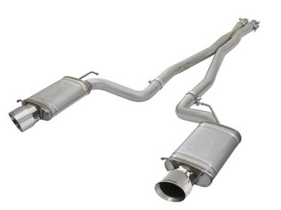 aFe Mach Force-Xp 3in CB Stainless Steel Dual Exhaust System w/Polished Tips 09-15 Cadillac CTS-V 49-34063-P aFe Mach Force-Xp 3in CB Stainless Steel Dual Exhaust System w/Polished Tips 09-15 Cadillac CTS-V 49-34063-P