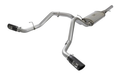 aFe MACH Force-Xp 3in CB SS Dual Exhaust w/Black Tips 09-16 GM Silverado/Sierra 4.3L/4.8L/5.3L 49-44071-B aFe MACH Force-Xp 3in CB SS Dual Exhaust w/Black Tips 09-16 GM Silverado/Sierra 4.3L/4.8L/5.3L 49-44071-B