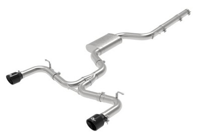 aFe MACHForce XP 3in-2.5in SS Exhaust Cat-Back 15-17 Volkswagen GTI (MKVII) L4-2.0L (t) - Black 49-36418-B aFe MACHForce XP 3in-2.5in SS Exhaust Cat-Back 15-17 Volkswagen GTI (MKVII) L4-2.0L (t) - Black 49-36418-B