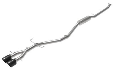 aFe Takeda 2.5in 304SS Cat-Back Exhaust System 17-20 Honda Civic SI Coupe L4-1.5L (t) - Black Tip 49-36620-B aFe Takeda 2.5in 304SS Cat-Back Exhaust System 17-20 Honda Civic SI Coupe L4-1.5L (t) - Black Tip 49-36620-B