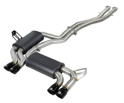 aFe MACH ForceXP 2.5 IN 304 Stainless Steel Cat-Back Exhaust System w/ Black Tips 01-06 BMW M3 (E46) 49-36344-B aFe MACH ForceXP 2.5 IN 304 Stainless Steel Cat-Back Exhaust System w/ Black Tips 01-06 BMW M3 (E46) 49-36344-B