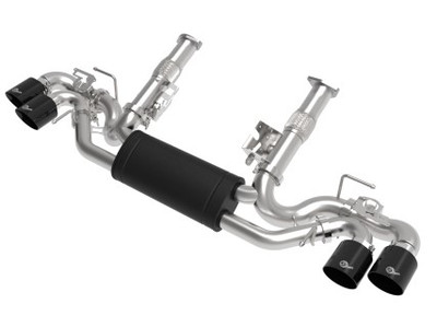 aFe MACH Force-Xp 3in to 2-1/2in 304SS Cat-Back 2020 Chevy Corvette (C8) 6.2L - Black Tip 49-34124-B aFe MACH Force-Xp 3in to 2-1/2in 304SS Cat-Back 2020 Chevy Corvette (C8) 6.2L - Black Tip 49-34124-B