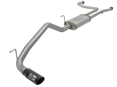 aFe MACHForce XP 2.5in Cat-Back Exhaust System w/ Black Tip Nissan Titan 17-19 V8-5.6L 49-46125-B aFe MACHForce XP 2.5in Cat-Back Exhaust System w/ Black Tip Nissan Titan 17-19 V8-5.6L 49-46125-B