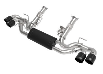 aFe MACH Force-Xp 2-1/2in 304SS Cat-Back 2020 Chevy Corvette (C8) 6.2L - Black Tip 49-34127-B aFe MACH Force-Xp 2-1/2in 304SS Cat-Back 2020 Chevy Corvette (C8) 6.2L - Black Tip 49-34127-B
