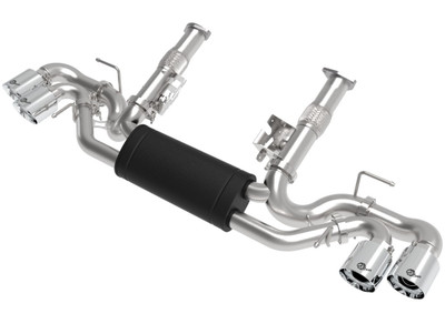 aFe MACH Force-Xp 2-1/2in 304SS Cat-Back 2020 Chevy Corvette (C8) 6.2L - Polished Tip 49-34127-P aFe MACH Force-Xp 2-1/2in 304SS Cat-Back 2020 Chevy Corvette (C8) 6.2L - Polished Tip 49-34127-P