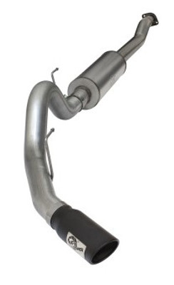 aFe MACHForce XP SS Exhaust 4in Cat-Back w/ Black Tip 2015 Ford F-150 EcoBoost V6 2.7/3.5Ltt 49-43069-B aFe MACHForce XP SS Exhaust 4in Cat-Back w/ Black Tip 2015 Ford F-150 EcoBoost V6 2.7/3.5Ltt 49-43069-B