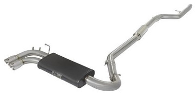 aFe MACHForce XP Exhausts Cat-Back SS-304 w/ Polished Tips 12-16 BMW 328i/428i (F30/F32) (t) N20 49-36329-P