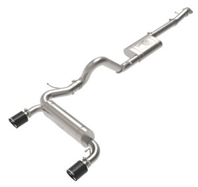 aFe 2021+ Ford Bronco L4-2.3L (t) / V6-2.7L (tt) Vulcan 3in. to 2.5in. SS Cat-Back - Carbon 49-33138-C aFe 2021+ Ford Bronco L4-2.3L (t) / V6-2.7L (tt) Vulcan 3in. to 2.5in. SS Cat-Back - Carbon 49-33138-C