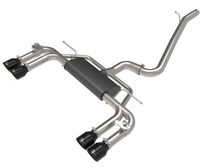 aFe MACHForce XP 3in-2.5in 304SS Exhaust Cat-Back 15-20 Audi S3 L4-2.0L (t) - Black Tips 49-36442-B aFe MACHForce XP 3in-2.5in 304SS Exhaust Cat-Back 15-20 Audi S3 L4-2.0L (t) - Black Tips 49-36442-B