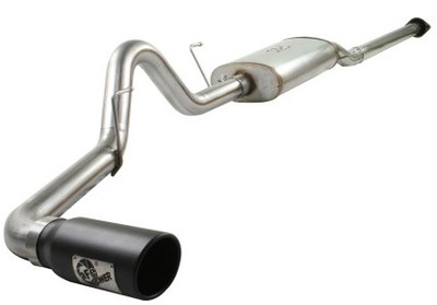 aFe MACHForce XP 3in 409SS Cat Back Exhaust w/ Black Tips for  09-10 Ford F-150 V8 4.6L/5.4L 49-43015-B