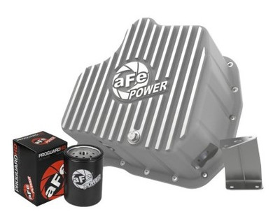 aFe Power 11-16 GM Diesel 2500HD / 3500HD V8-6.6L (TD) Street Series Engine Oil Pan Raw w/ Machined 46-71080A