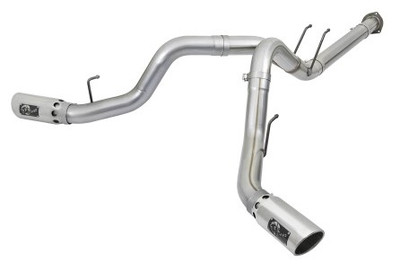 aFe ATLAS 4in DPF-Back Alum Steel Exhaust System w/Polished Tip 2017 Ford Diesel Trucks V8-6.7L (td) 49-03092-P aFe ATLAS 4in DPF-Back Alum Steel Exhaust System w/Polished Tip 2017 Ford Diesel Trucks V8-6.7L (td) 49-03092-P