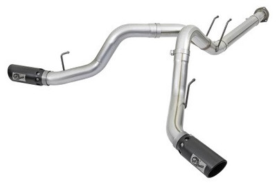 aFe ATLAS 4in DPF-Back Alum Steel Exhaust System w/Black Tip 2017 Ford Diesel Trucks V8-6.7L (td) 49-03092-B aFe ATLAS 4in DPF-Back Alum Steel Exhaust System w/Black Tip 2017 Ford Diesel Trucks V8-6.7L (td) 49-03092-B