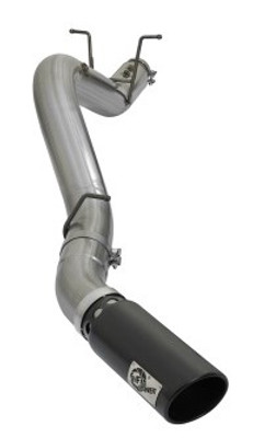 aFe LARGE BORE HD 4in 409-SS DPF-Back Exhaust w/Black Tip 2017 GM Duramax V8-6.6L (td) L5P 49-44085-B aFe LARGE BORE HD 4in 409-SS DPF-Back Exhaust w/Black Tip 2017 GM Duramax V8-6.6L (td) L5P 49-44085-B