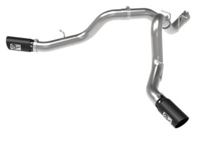 aFe Large Bore-HD 4in 409SS DPF-Back Exhaust System w/Black Tip 20 GM Diesel Trucks V8-6.6L (td) L5P 49-44126-B aFe Large Bore-HD 4in 409SS DPF-Back Exhaust System w/Black Tip 20 GM Diesel Trucks V8-6.6L (td) L5P 49-44126-B