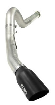 aFe MACHForce XP 5in DPF-Back Stainless Steel Exhaust , Blk,Ford Diesel Trucks 11-14 V8-6.7L td 49-43055-B