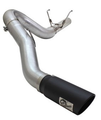 aFe MACHForce XP Exhaust Large Bore 5in DPF-Back SS 13-15 Dodge Trucks L6-6.7L (td) *Black Tip 49-42051-1B aFe MACHForce XP Exhaust Large Bore 5in DPF-Back SS 13-15 Dodge Trucks L6-6.7L (td) *Black Tip 49-42051-1B