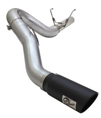 aFe MACHForce XP Exhaust Large Bore 5in DPF-Back Alu. 13-15 Dodge Trucks L6-6.7L (td) *Black Tip 49-02051-1B aFe MACHForce XP Exhaust Large Bore 5in DPF-Back Alu. 13-15 Dodge Trucks L6-6.7L (td) *Black Tip 49-02051-1B