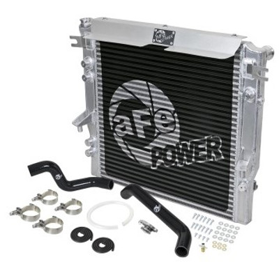 aFe BladeRunner GT Series Bar and Plate Radiator w/ Black Hoses 07-11 Jeep Wrangler (JK) V6 3.8L 46-50002-B aFe BladeRunner GT Series Bar and Plate Radiator w/ Black Hoses 07-11 Jeep Wrangler (JK) V6 3.8L 46-50002-B