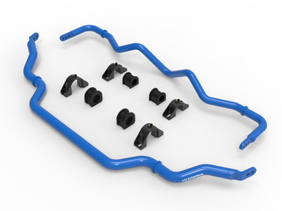 aFe 08-20 Nissan/Infiniti 370Z/Q60/G37 V6-3.7L Front and Rear Control Sway Bar Set - Blue 440-712001-L aFe 08-20 Nissan/Infiniti 370Z/Q60/G37 V6-3.7L Front and Rear Control Sway Bar Set - Blue 440-712001-L