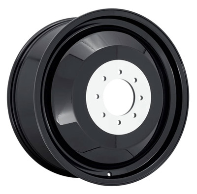 20x8.25 Fuel Off-Road D500 Gloss Black Dually Rear Inner 8X200 115MM 142.0 C.B. 20x8.25 Fuel Off-Road D500 Gloss Black Dually Rear Inner 8X200 115MM 142.0 C.B.