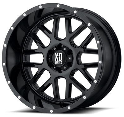 (Clearance - No Returns) 18x9 XD Series XD820 Grenade Gloss Black 6x5.5/139.7 18mm