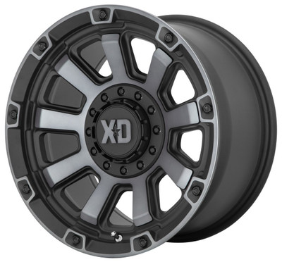 17x9 XD Series XD852 Gauntlet Satin Black w/ Gray Tint  6x135 6x5.5/139.7 0mm