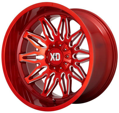 (Clearance - No Returns) 20x10 XD Series XD859 Gunner Candy Red Milled 6x135 6x5.5/139.7 -18mm (Clearance - No Returns) 20x10 XD Series XD859 Gunner Candy Red Milled 6x135 6x5.5/139.7 -18mm