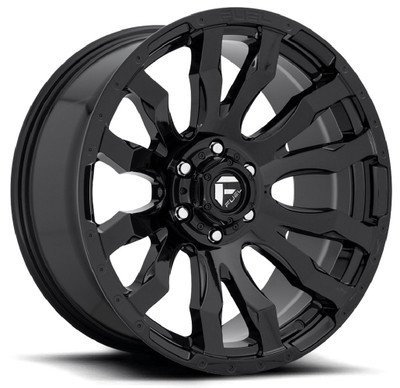18x9 Fuel Off-Road Blitz Gloss Black D675 6x5.5/139.7 20mm