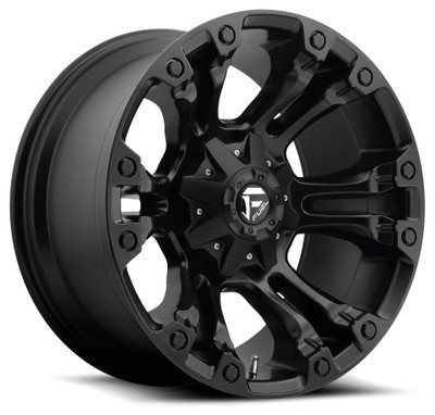 17x10 Fuel Off-Road Vapor All Matte Black D560 6x135 6x5.5/139.7 -18mm 17x10 Fuel Off-Road Vapor All Matte Black D560 6x135 6x5.5/139.7 -18mm