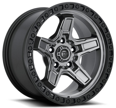 17x9 Fuel Off-Road Kicker 5 Anthracite w/ Black Lip D698 5x5/127 -12mm 17x9 Fuel Off-Road Kicker 5 Anthracite w/ Black Lip D698 5x5/127 -12mm