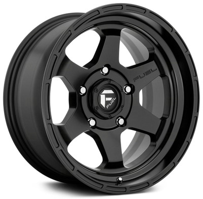 17x9 Fuel Off-Road Shok Matte Black D664 6x135 1mm