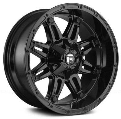 17x9 Fuel Off-Road Hostage Gloss Black D625 6x135 6x5.5/139.7 -12mm