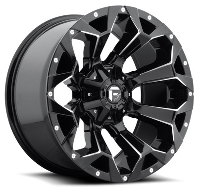 20x9 Fuel Off-Road Assault Gloss Black Milled D576 8x170 20mm 20x9 Fuel Off-Road Assault Gloss Black Milled D576 8x170 20mm