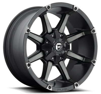 18x9 Fuel Off-Road Coupler Black Machined w/ Dark Tint D556 6x135 6x5.5/139.7 1mm 18x9 Fuel Off-Road Coupler Black Machined w/ Dark Tint D556 6x135 6x5.5/139.7 1mm