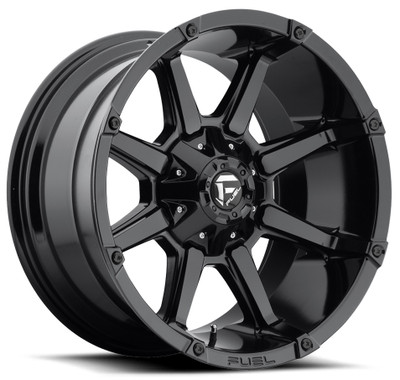 20x10 Fuel Off-Road Coupler Gloss Black D575 5x4.5/114.3 5x5/127 -24mm