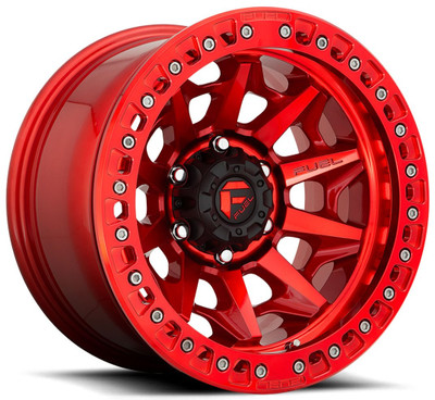 17x9 Fuel Off-Road Covert Beadlock Candy Red D113 6x5.5/139.7 -15mm 17x9 Fuel Off-Road Covert Beadlock Candy Red D113 6x5.5/139.7 -15mm